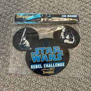 Disneyland Star Wars Rebel Challenge Car Magnet